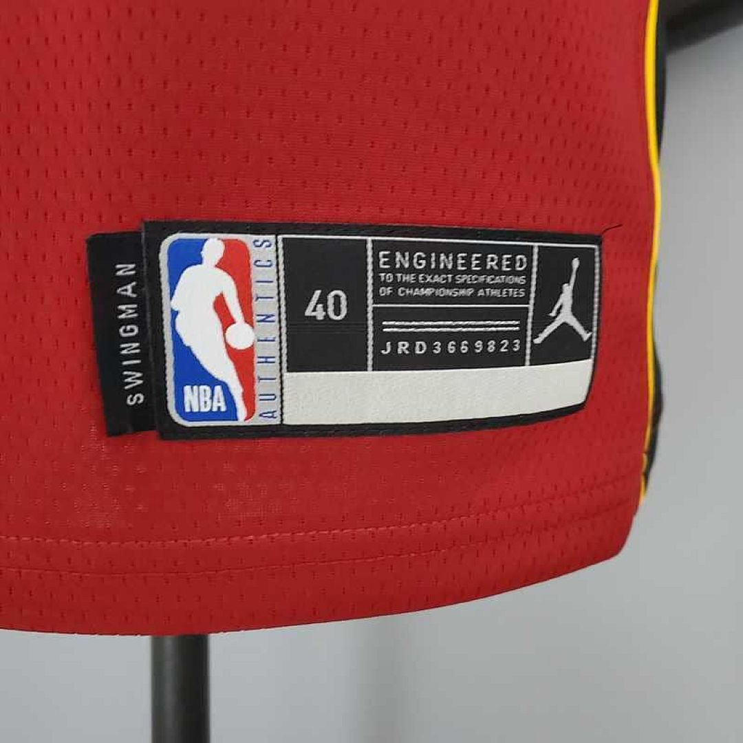 New Miami Heat Jordan OLADIPO#4 Burgundy 7