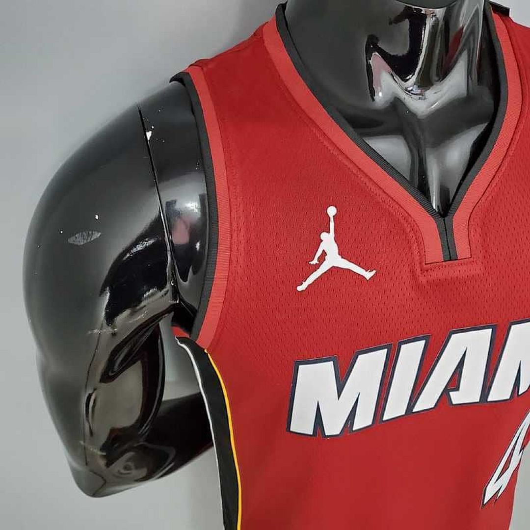 New Miami Heat Jordan OLADIPO#4 Burgundy 9