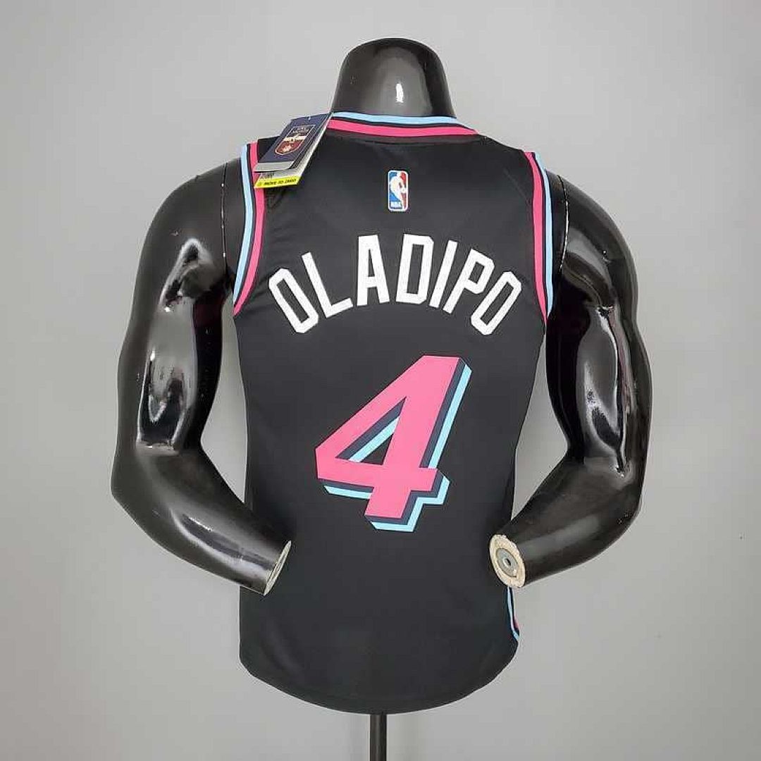 OLADIPO#4 Miami Heat V-neck black 4