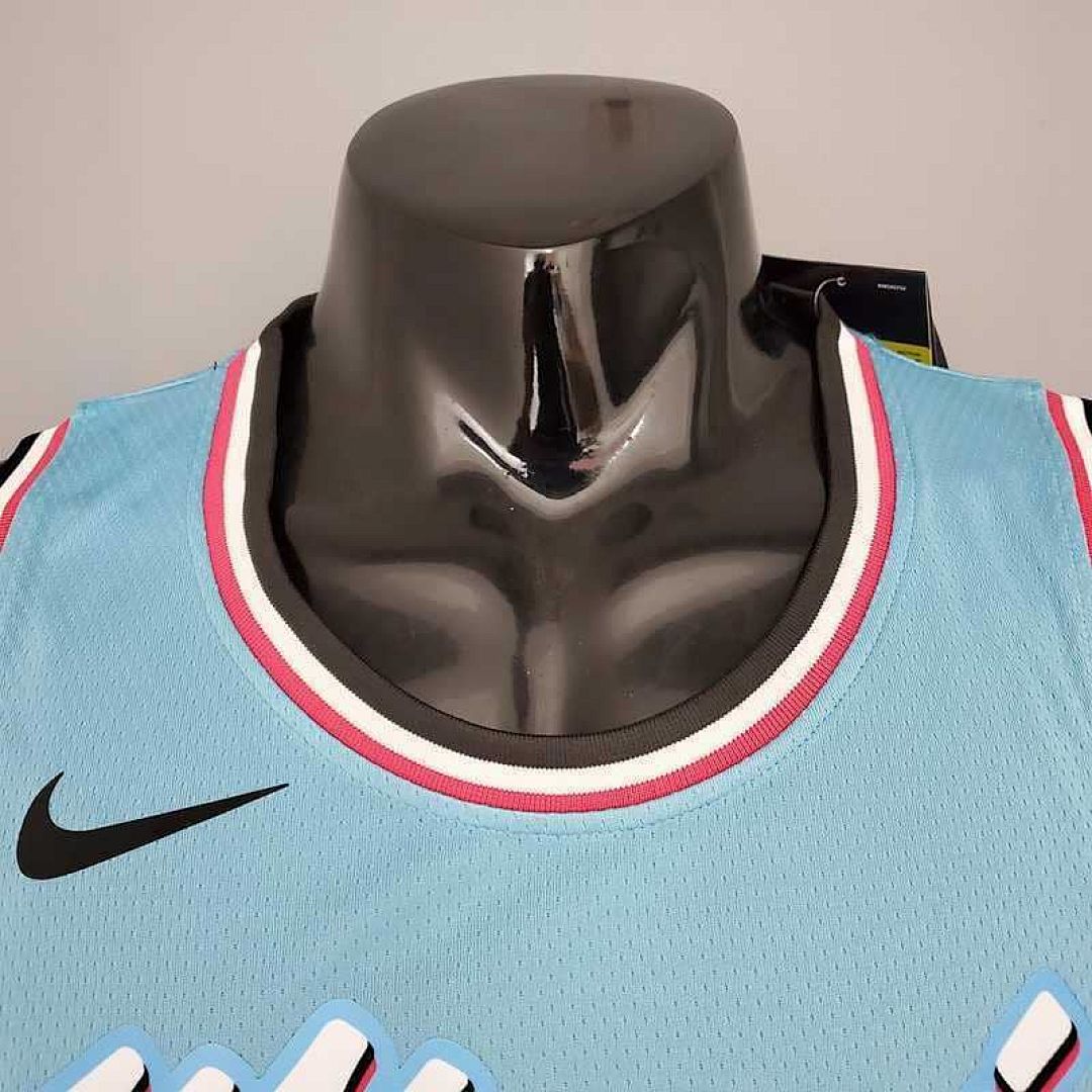 OLADIPO#4 Miami Heat V-neck blue 6