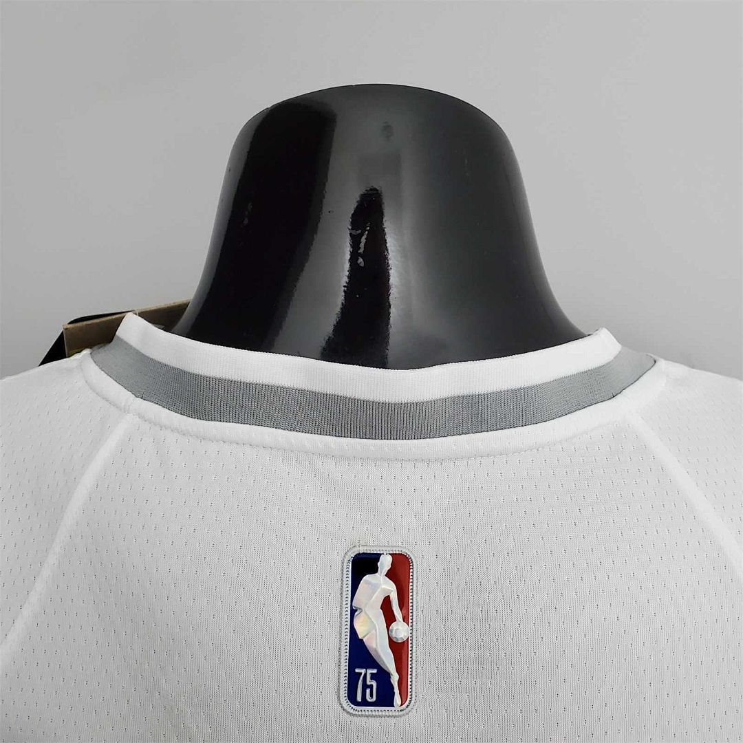 75th Anniversary 2202 Season Oklahoma City Thunder ANTHONY#7 City Edition White NBA Jersey 9