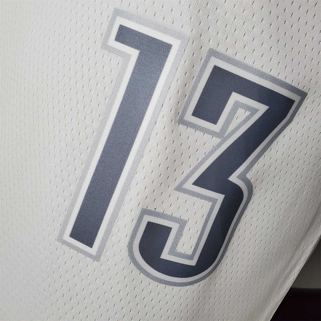 75th Anniversary 2202 Season Oklahoma City Thunder GEORGE#13 City Edition White NBA Jersey 3