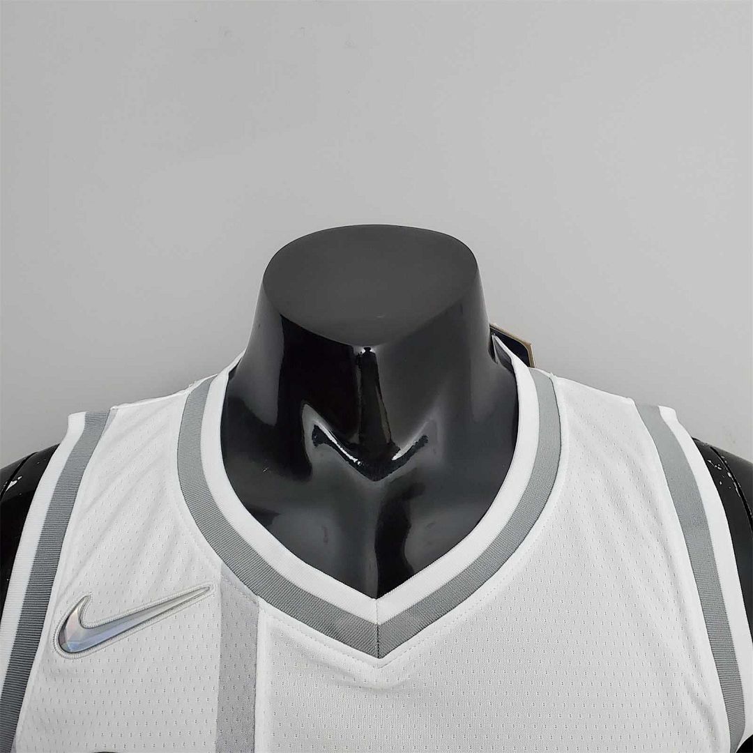 75th Anniversary 2202 Season Oklahoma City Thunder PAUL#3 City Edition White NBA Jersey 8