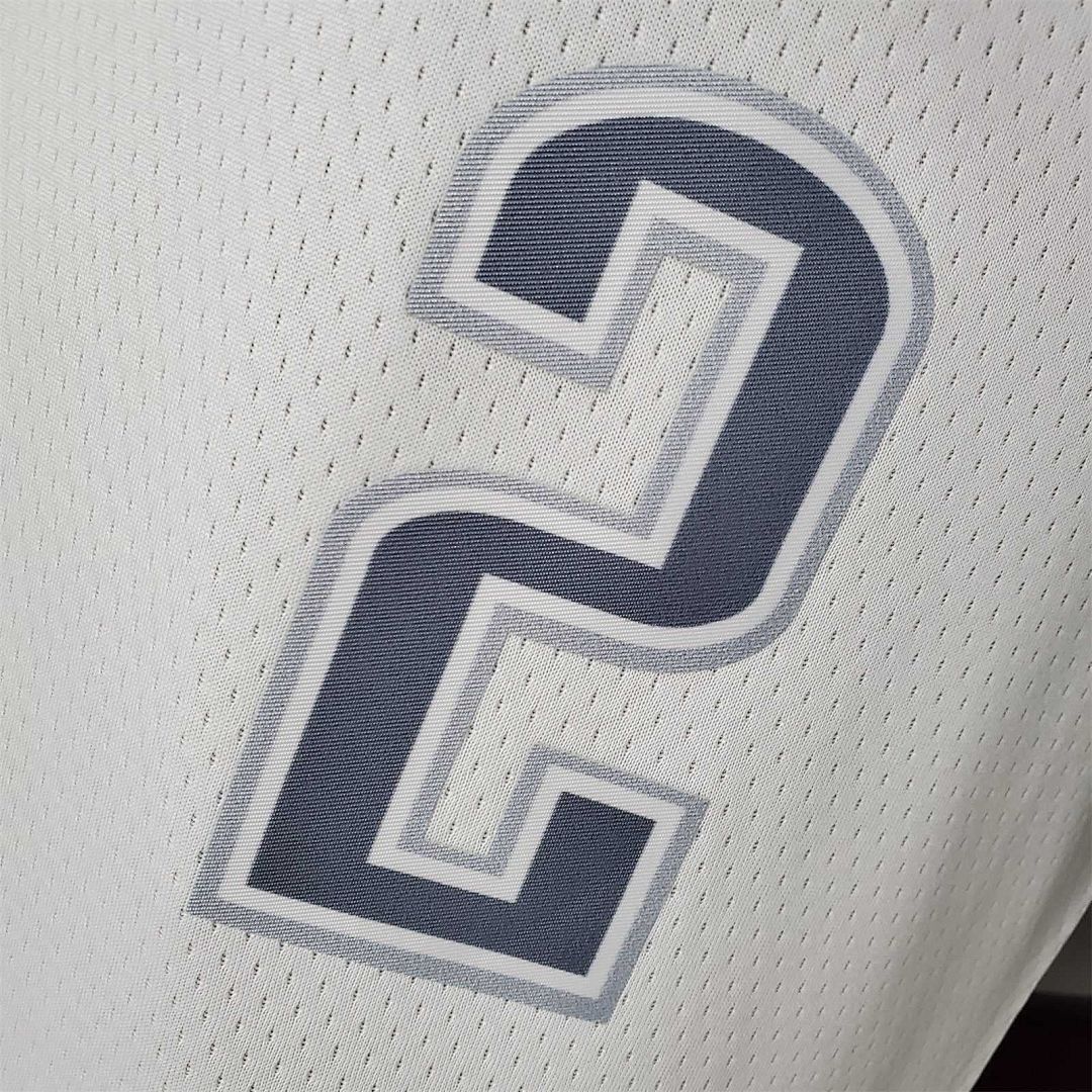 75th Anniversary Oklahoma City Thunder City GILGEOUS-ALEXANDER#2 Edition White NBA Jersey 3