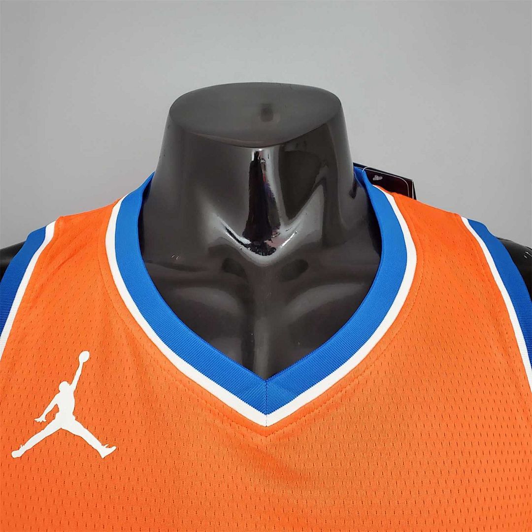 ANTHONY#7 Thunder Jordan Orange 3