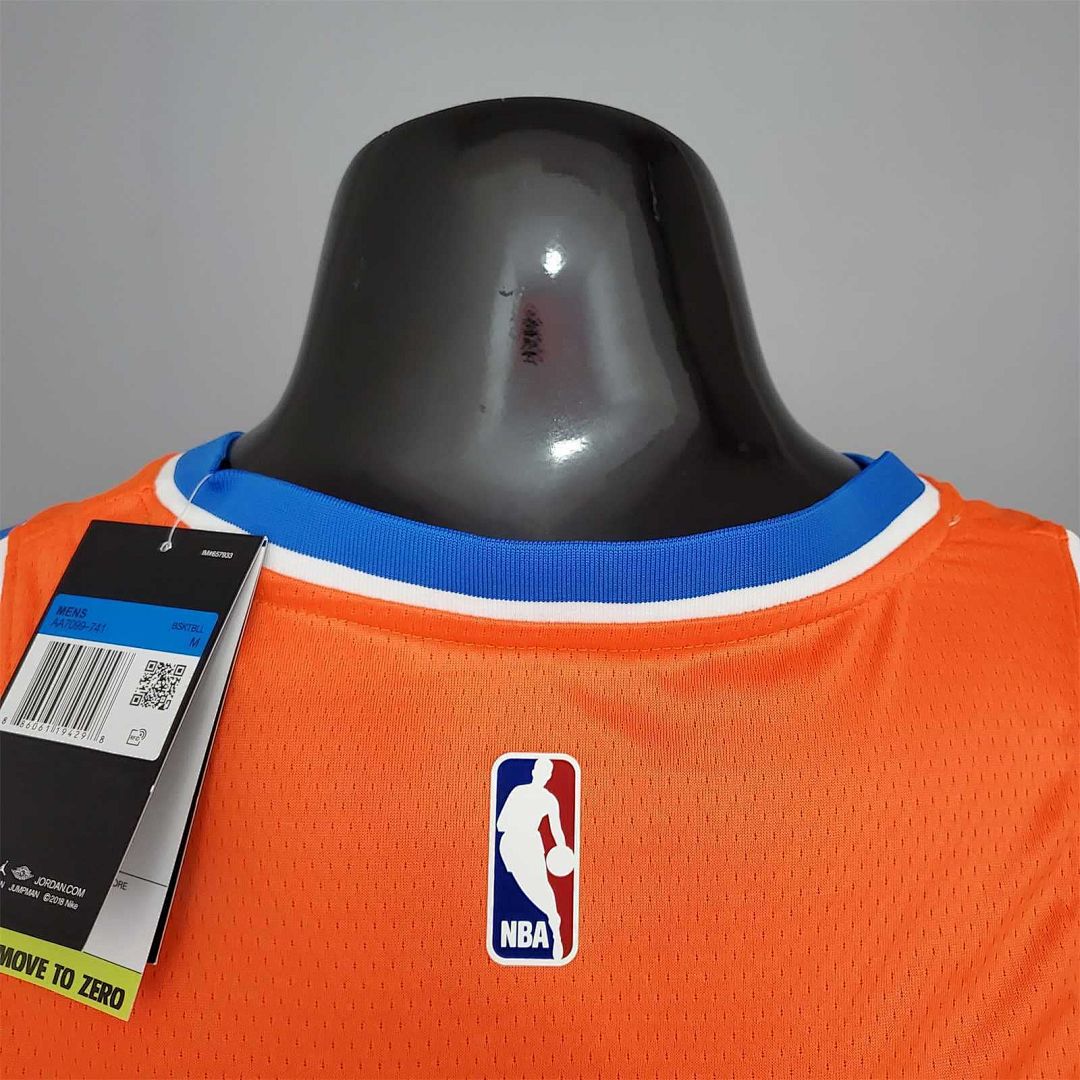 ANTHONY#7 Thunder Jordan Orange 7