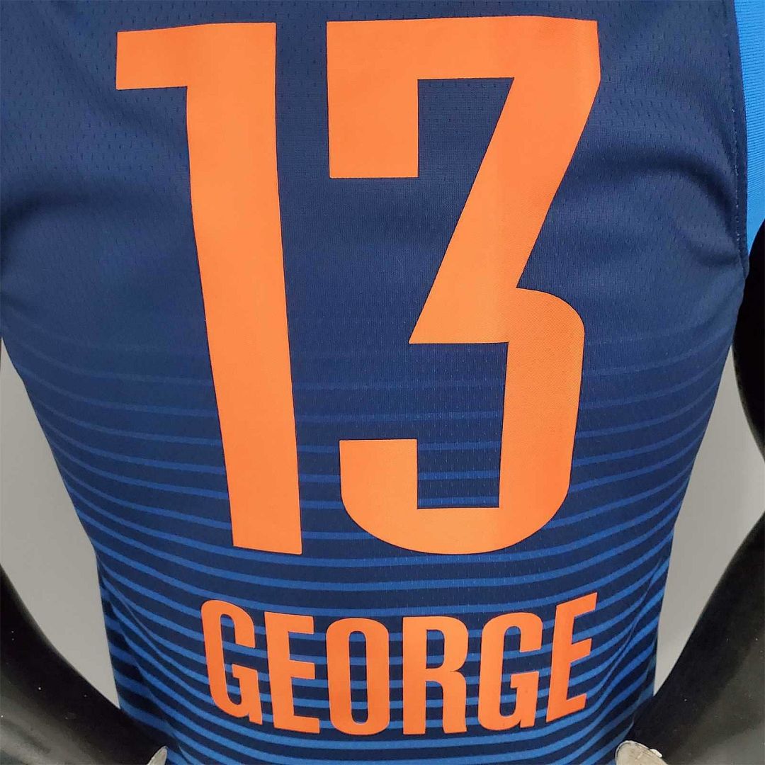 GEORGE#13 Thunder Blue Stripes 8