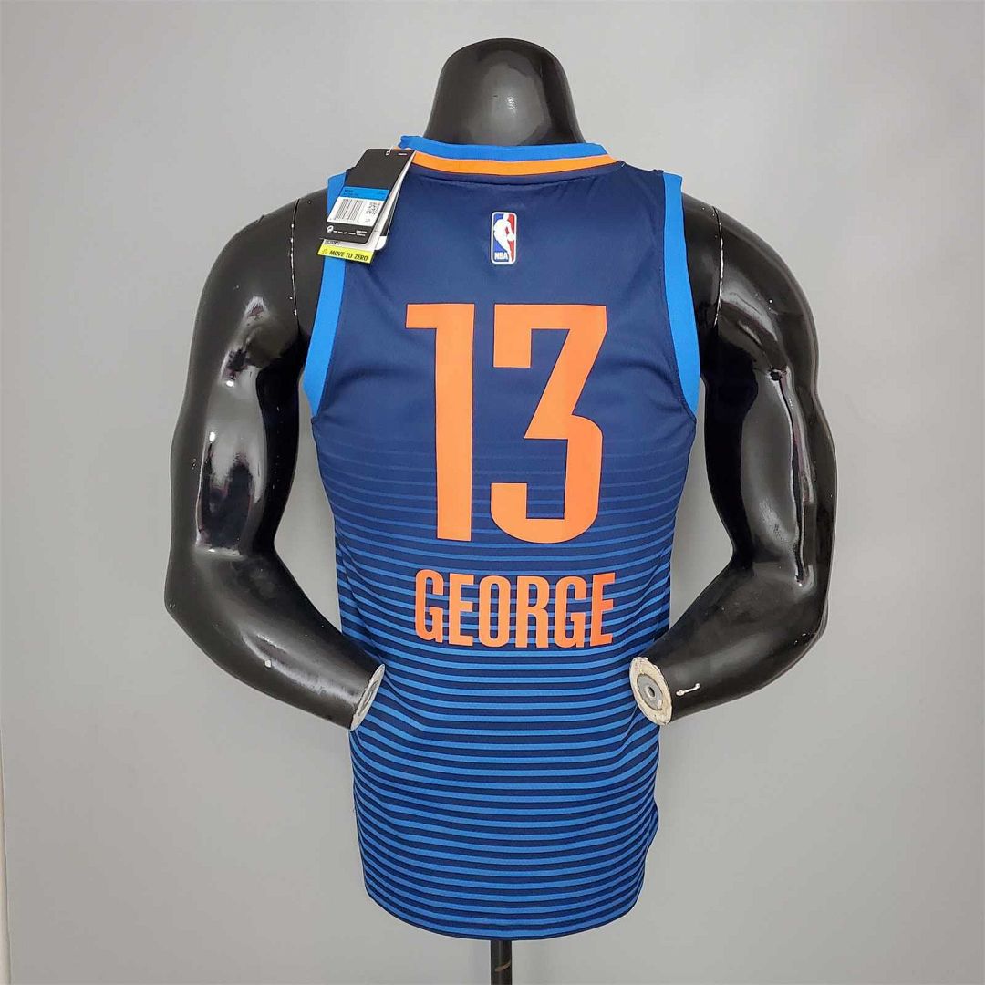 GEORGE#13 Thunder Blue Stripes 9
