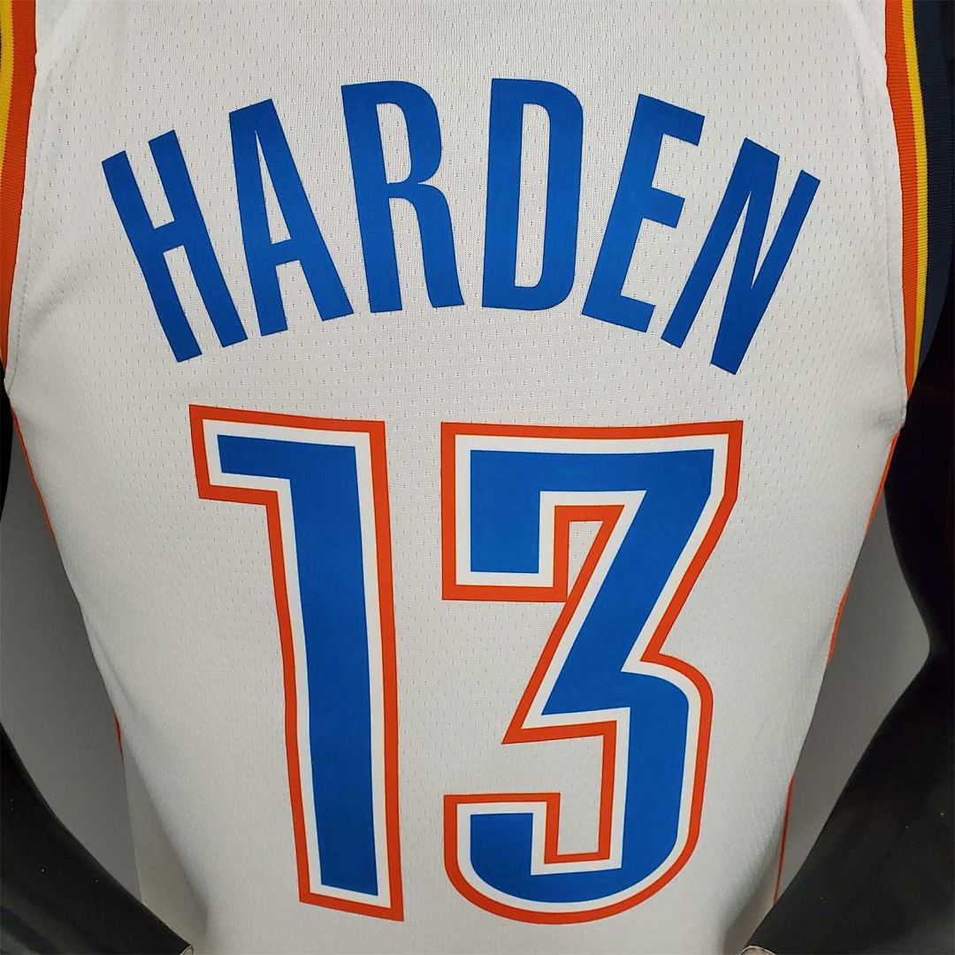 HARDEN#13 Thunder White 5
