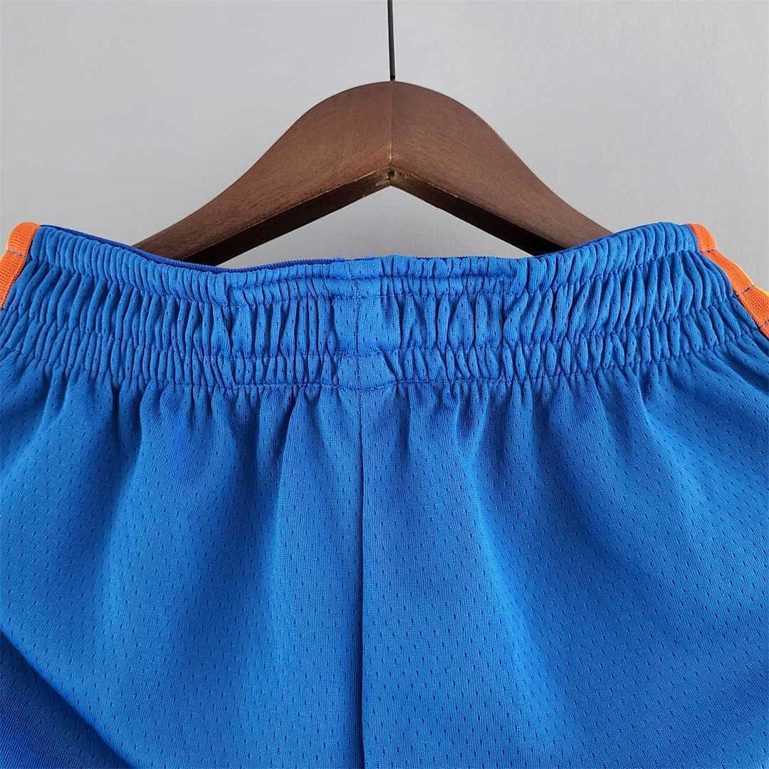 Oklahoma City Thunder NBA Shorts Blue 9