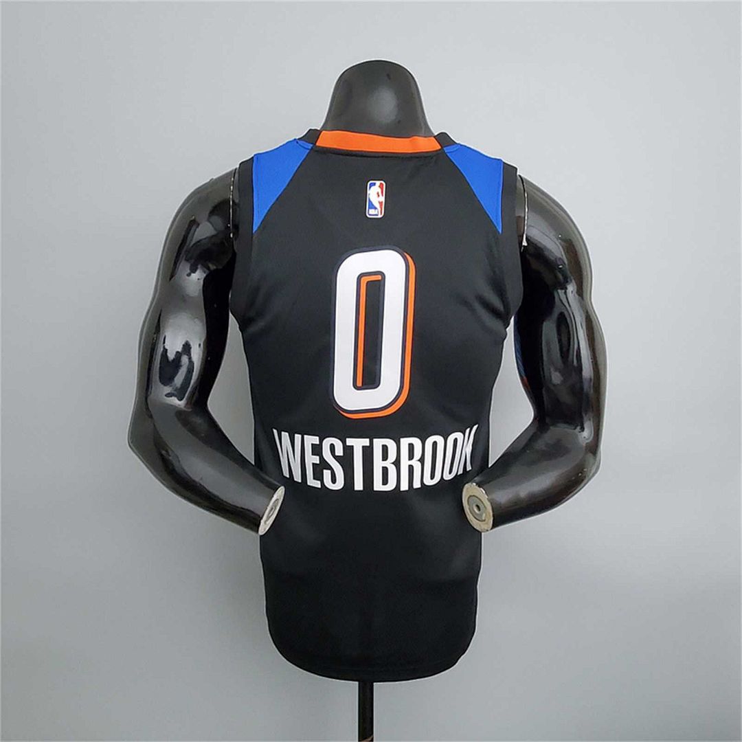 Thunder Westbrook #0 City Edition Black 2