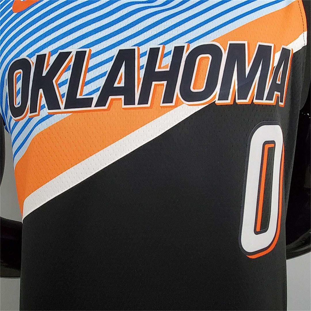 Thunder Westbrook #0 City Edition Black 5