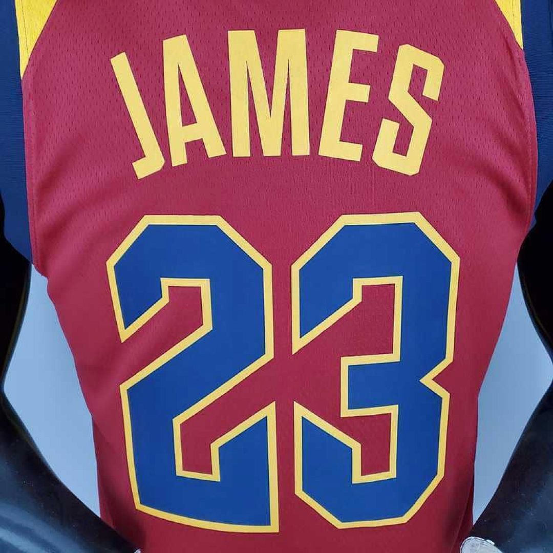 2017 JAMES#23 Cavaliers Burgundy 8