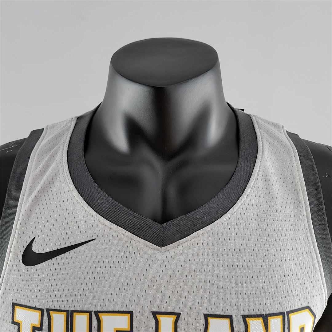 2018 Irving #2 Cleveland Cavaliers Grey NBA Jersey 5