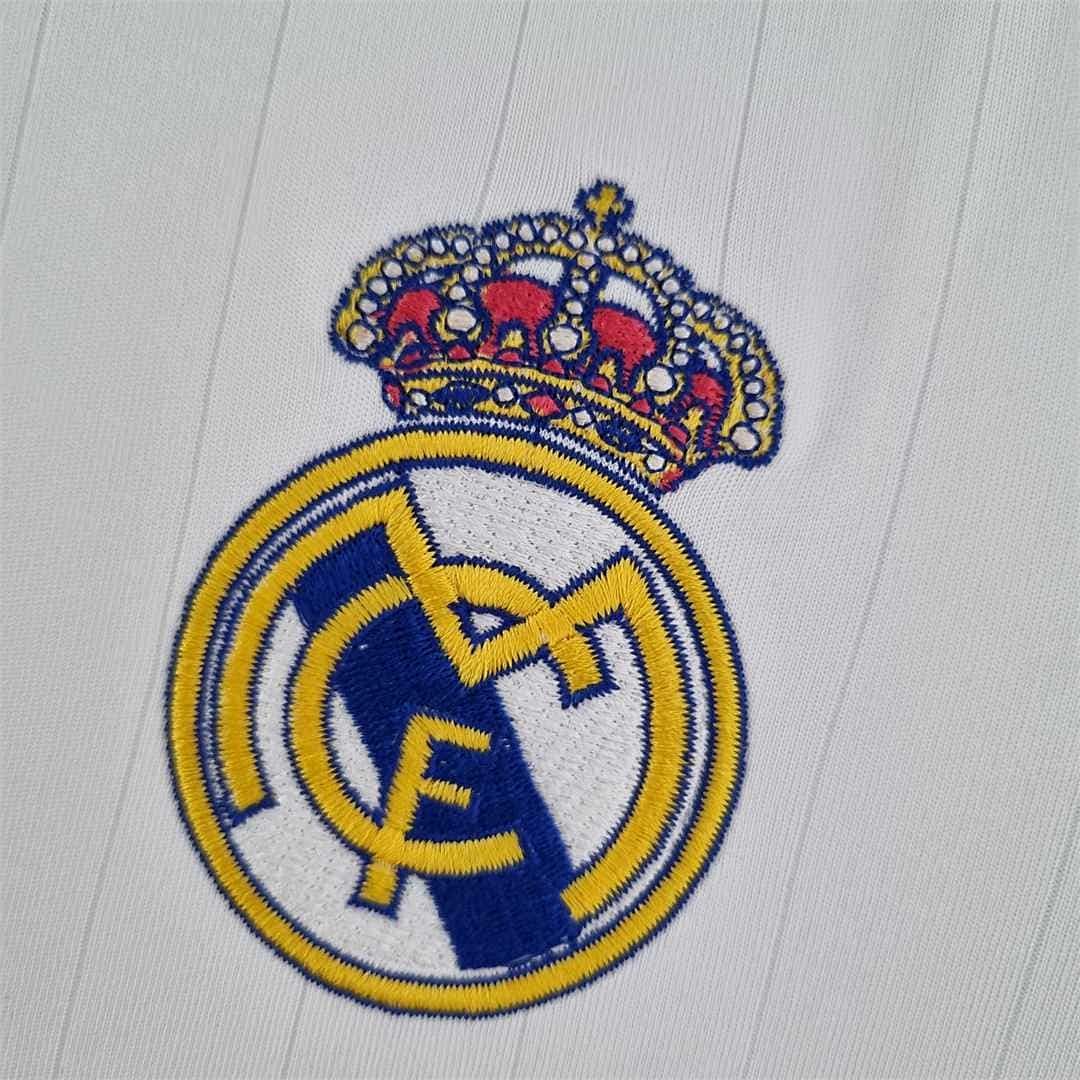 22-23 Real Madrid white Pre-match Uniform 3
