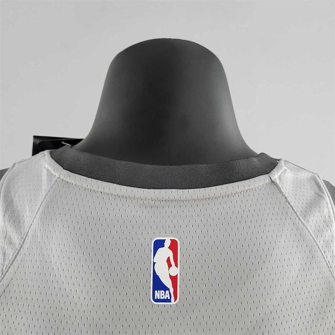 2018 JAMES #23 Cleveland Cavaliers Grey NBA Jersey 10