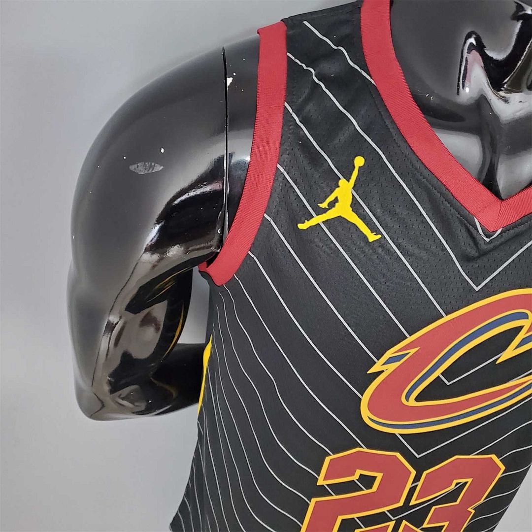 2021 JAMES#23 Cavaliers JORDAN Theme Limited Edition Black 4