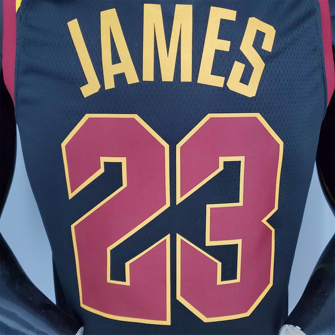 2021 JAMES#23 Cavaliers JORDAN Theme Limited Edition Black 8