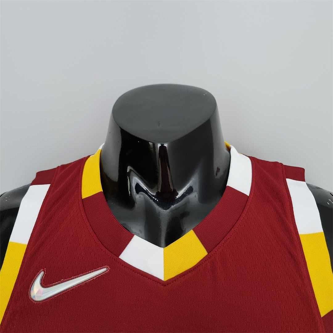2022 Cleveland Cavaliers GARLAND#10 Urban Edition Red NBA Jersey 4