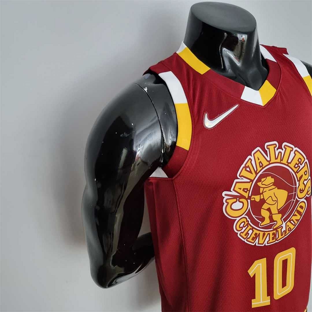2022 Cleveland Cavaliers GARLAND#10 Urban Edition Red NBA Jersey 6