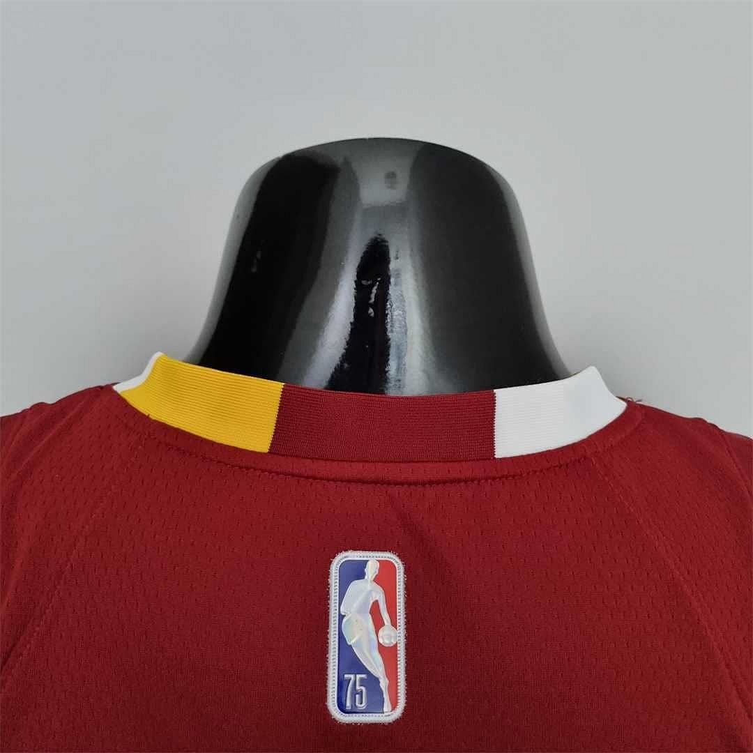 2022 Cleveland Cavaliers GARLAND#10 Urban Edition Red NBA Jersey 9