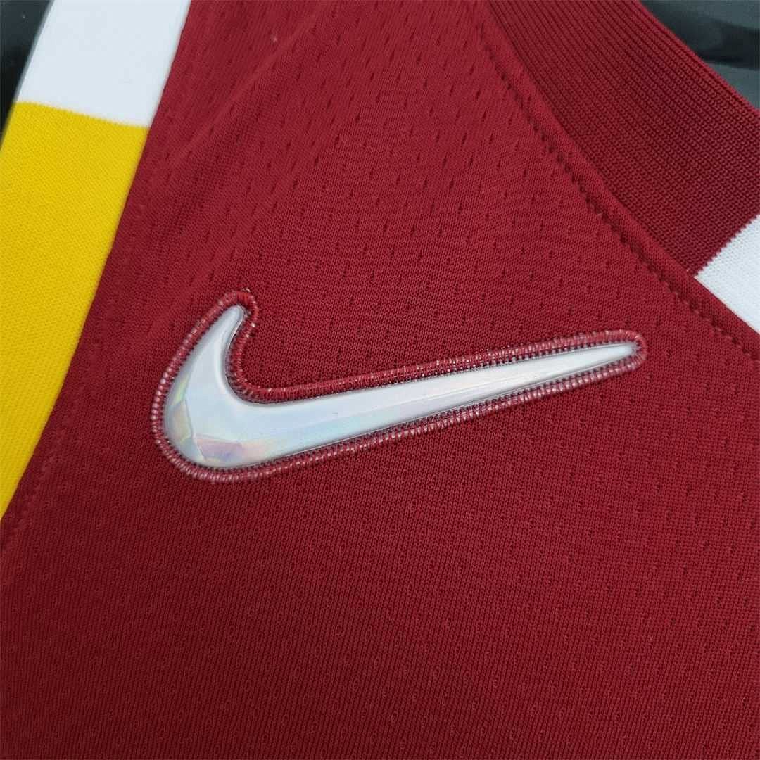 2022 Cleveland Cavaliers Irving#2 Urban Edition Red NBA Jersey 4