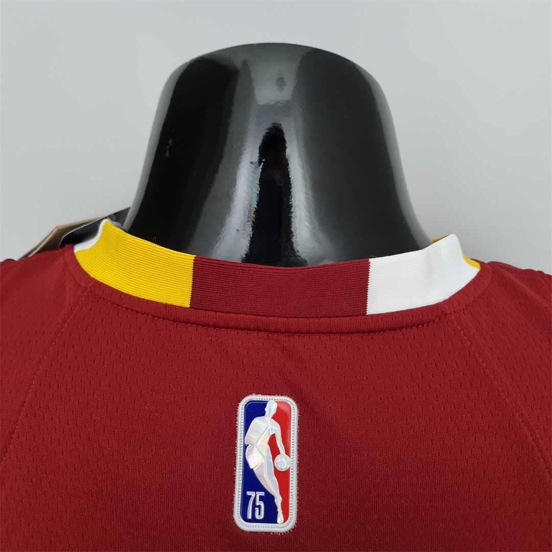 2022 Cleveland Cavaliers Irving#2 Urban Edition Red NBA Jersey 9