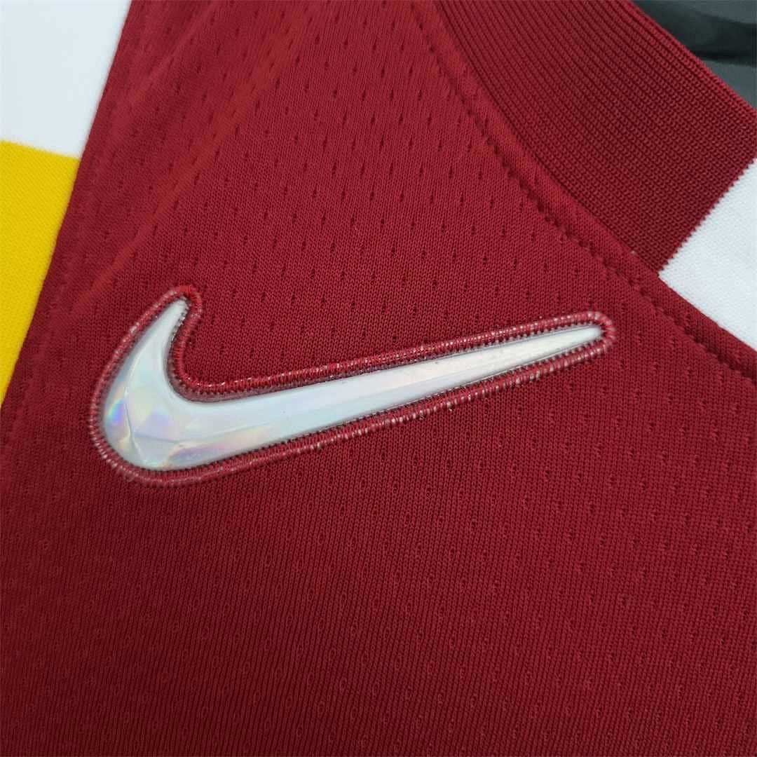 2022 Cleveland Cavaliers JAMES#23 Urban Edition Red NBA Jersey 7