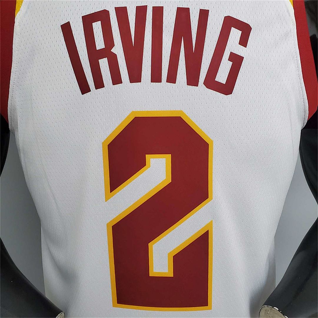 Cavaliers Irving #2 White 7