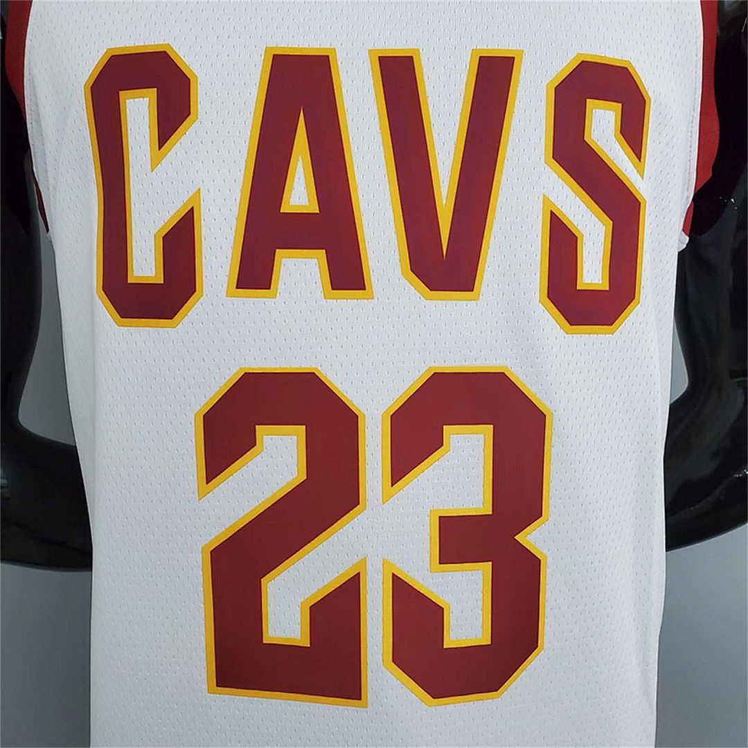 Cavaliers James #23 White 5