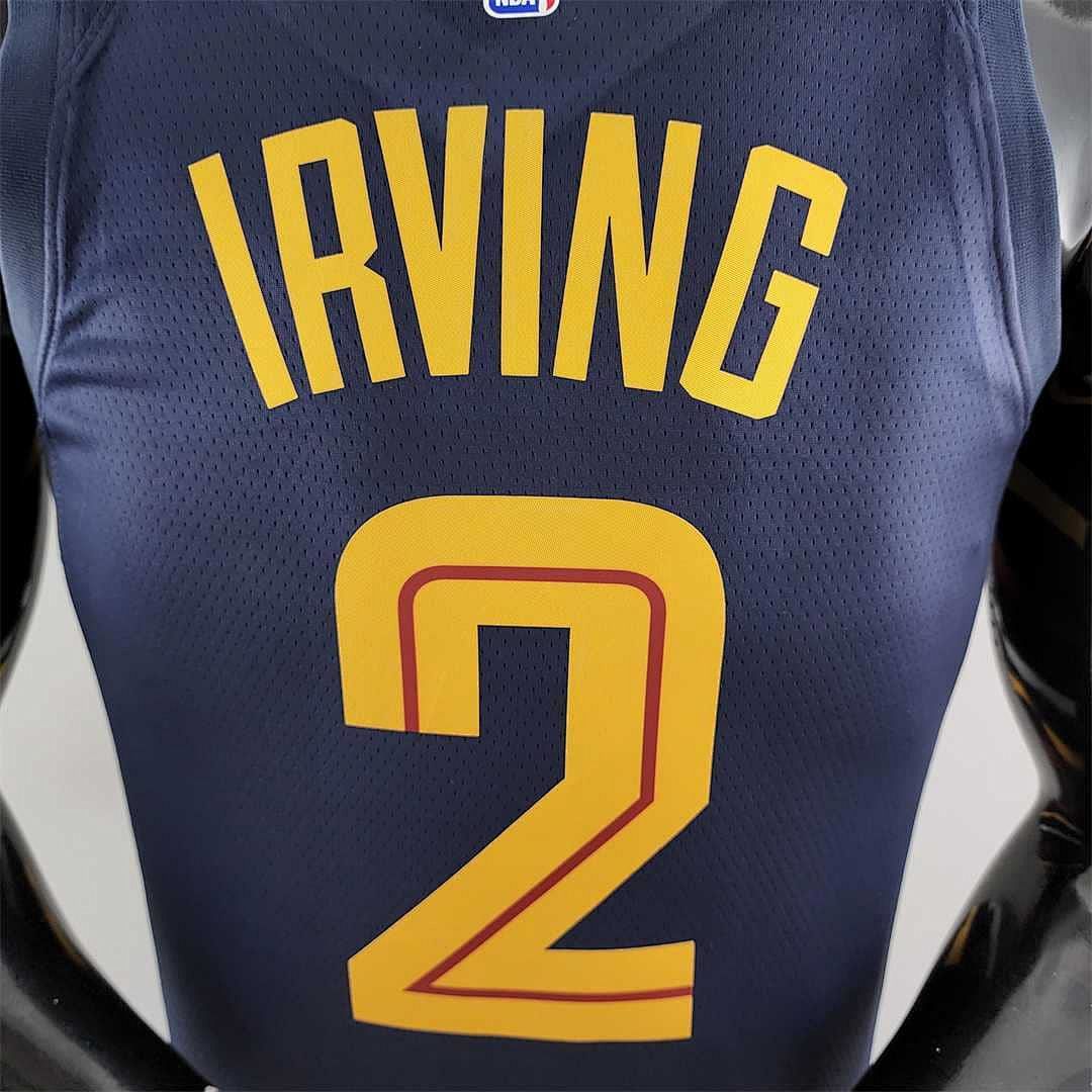 Cleveland Cavaliers Irving #2 Striped NBA Jersey 3
