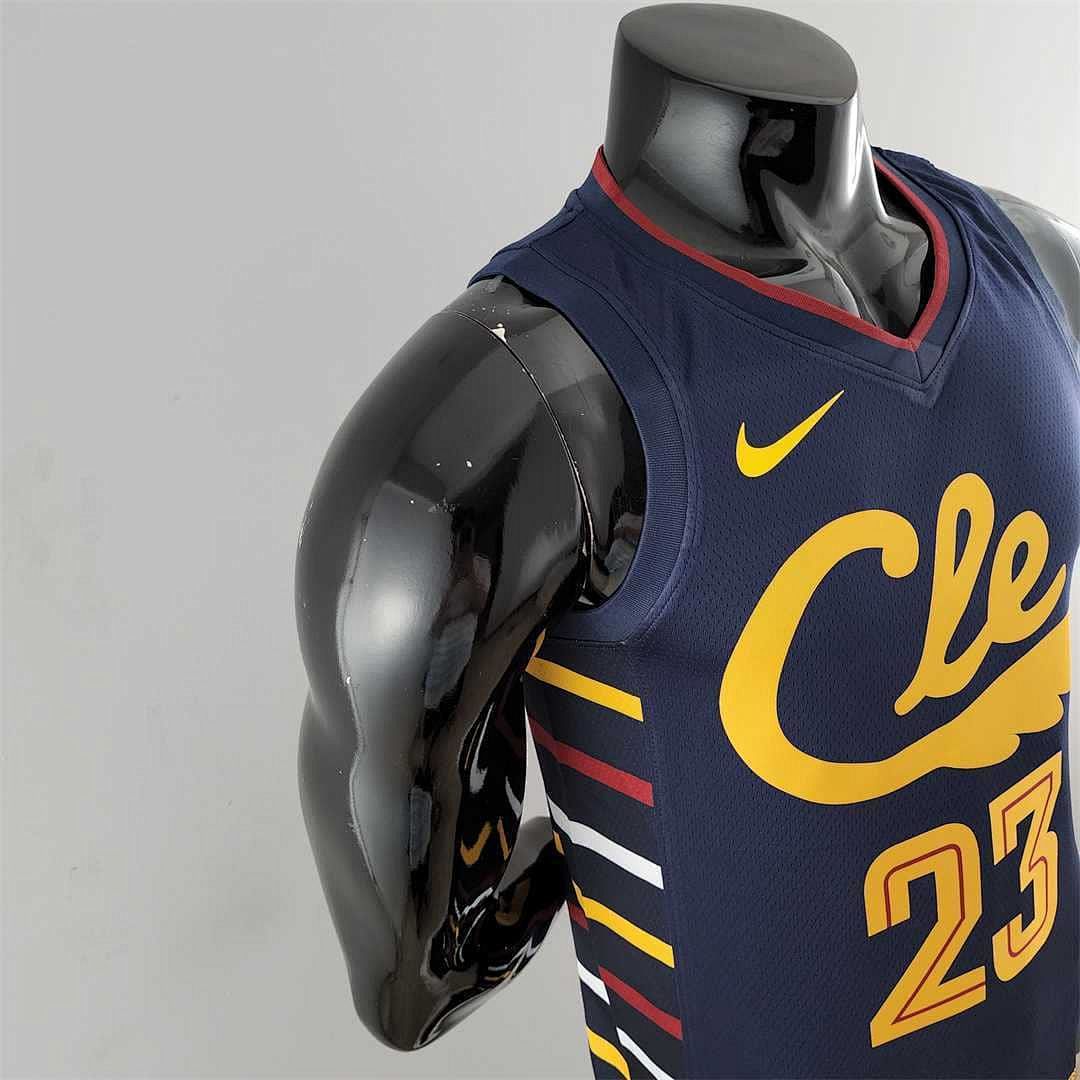 Cleveland Cavaliers JAMES #23 Striped NBA Jersey 6