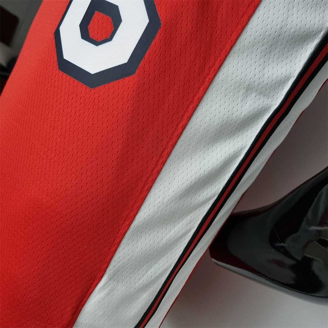 75th Anniversary 2022 Season Chicago Bulls BALL #2 City Edition Red NBA Jersey 2
