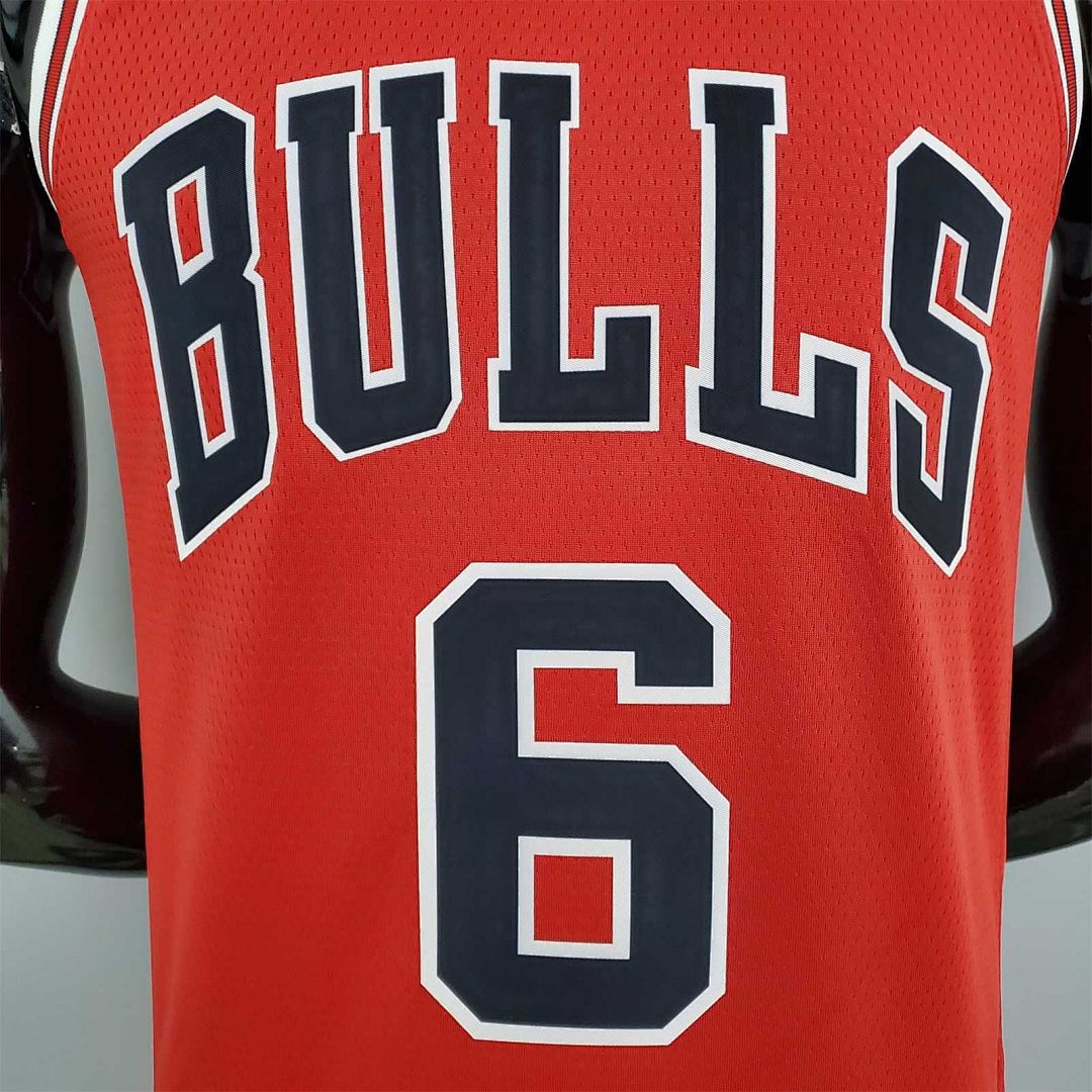 75th Anniversary CARUSO#6 Bulls Red 2