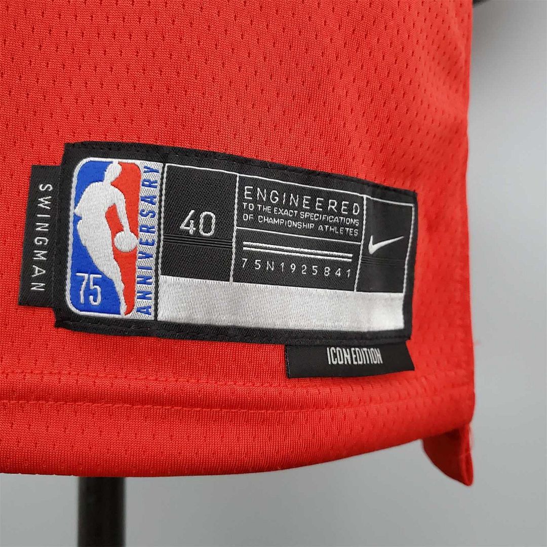 75th Anniversary CARUSO#6 Bulls Red 5