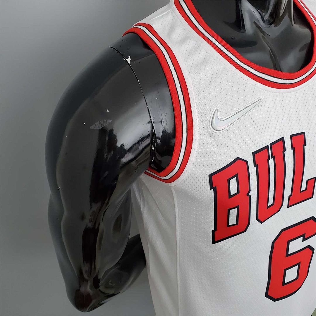 75th Anniversary CARUSO#6 Bulls White 8