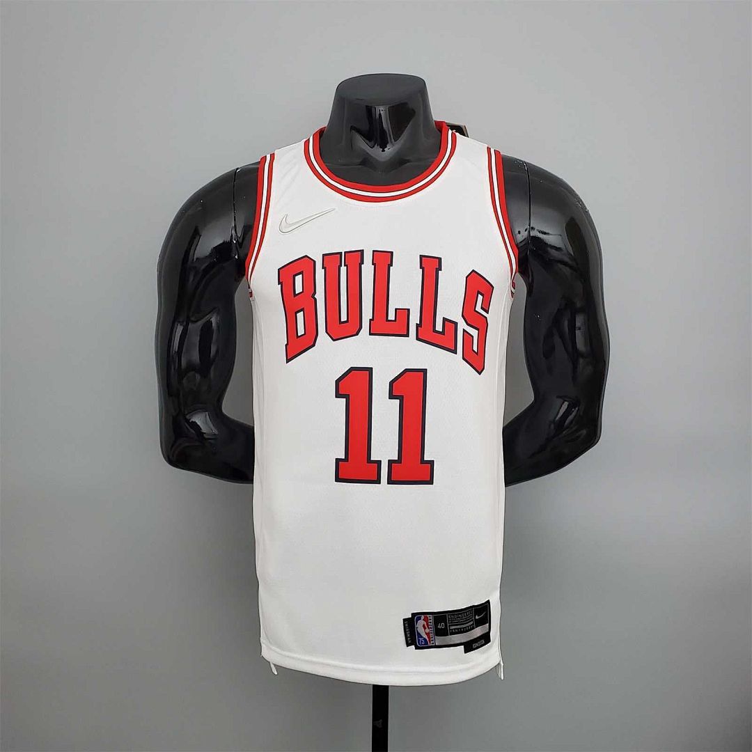 75th Anniversary DeRozan #11 Bulls White