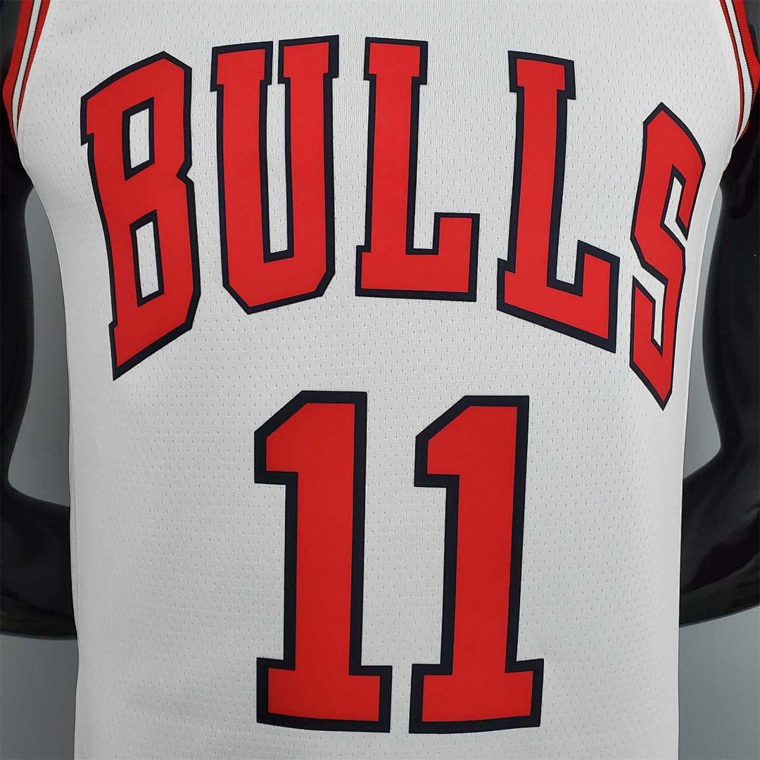 75th Anniversary DeRozan #11 Bulls White 2