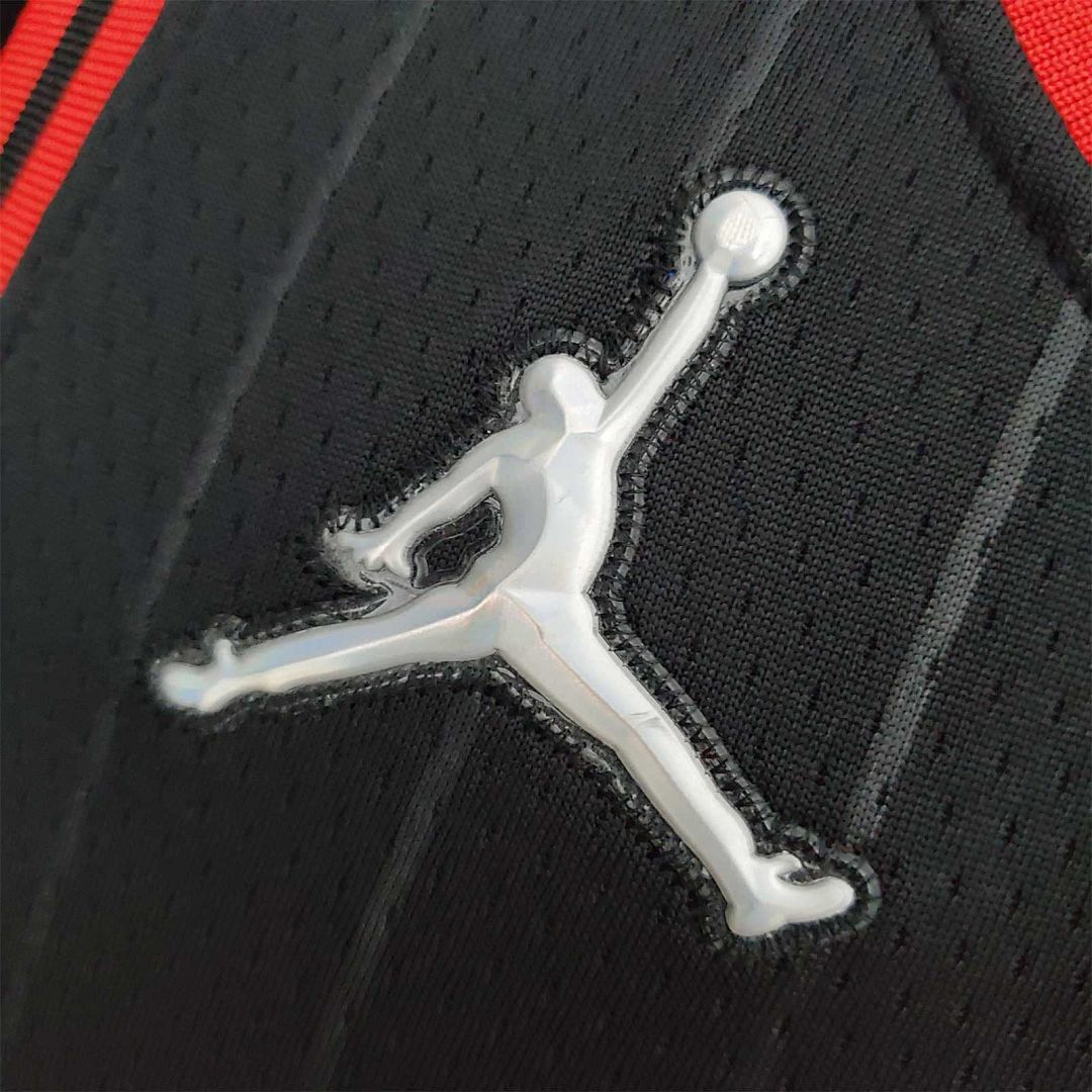 75th Anniversary DeRozan#11 Bulls Flyers Black NBA Jersey 4