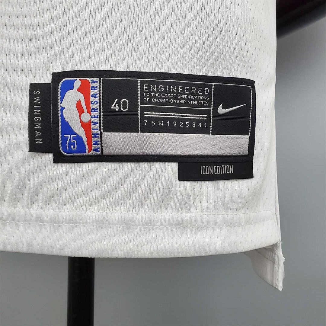 75th aniversario Jordan #23 Bulls blanco 9