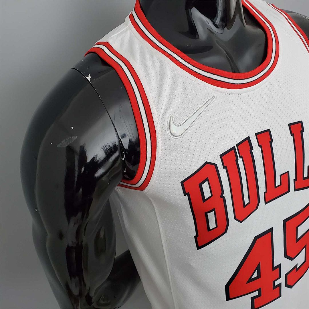 75th anniversaire Jordan #45 Bulls blanc 8