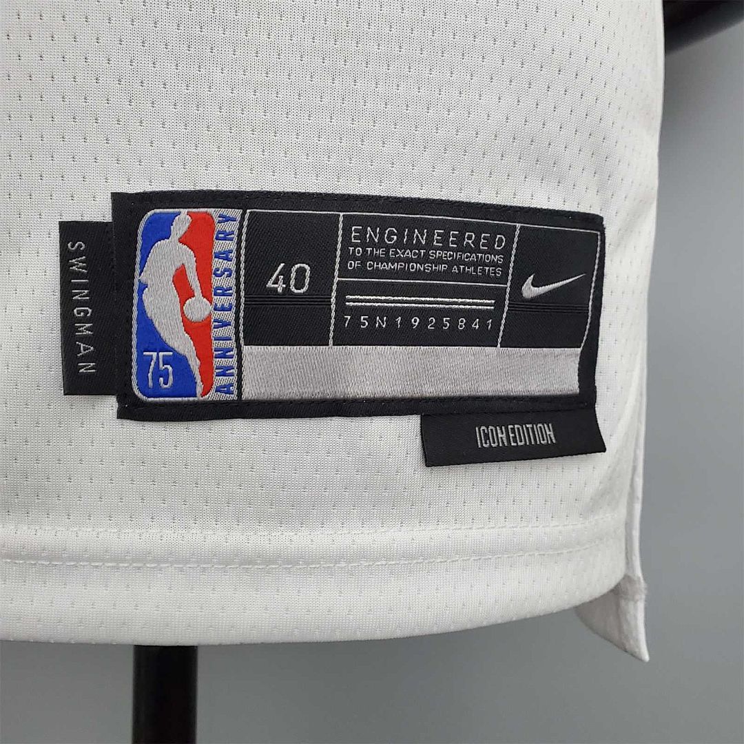 75th anniversaire Jordan #45 Bulls blanc 9