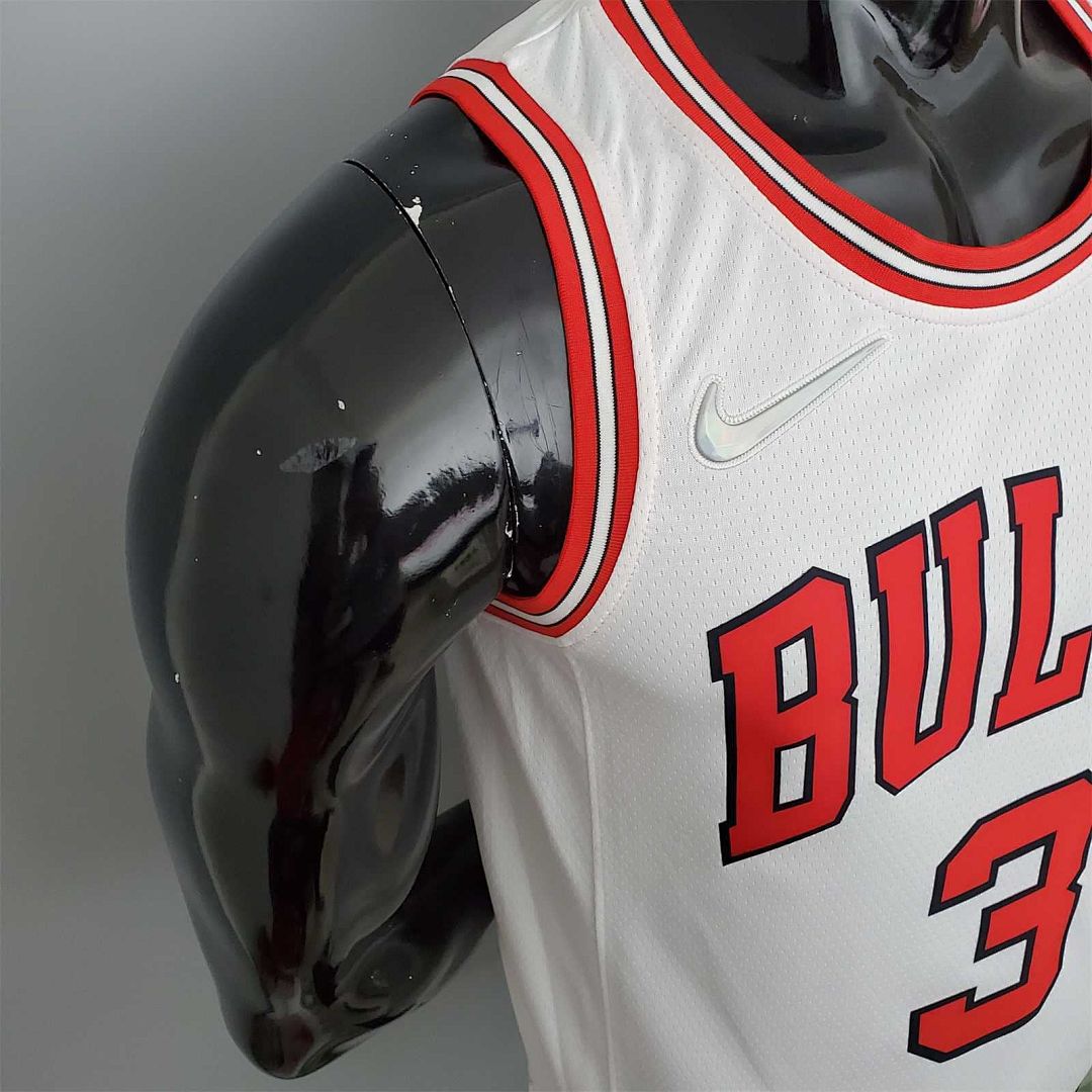 75th Anniversary Wade #3 Bulls White 4