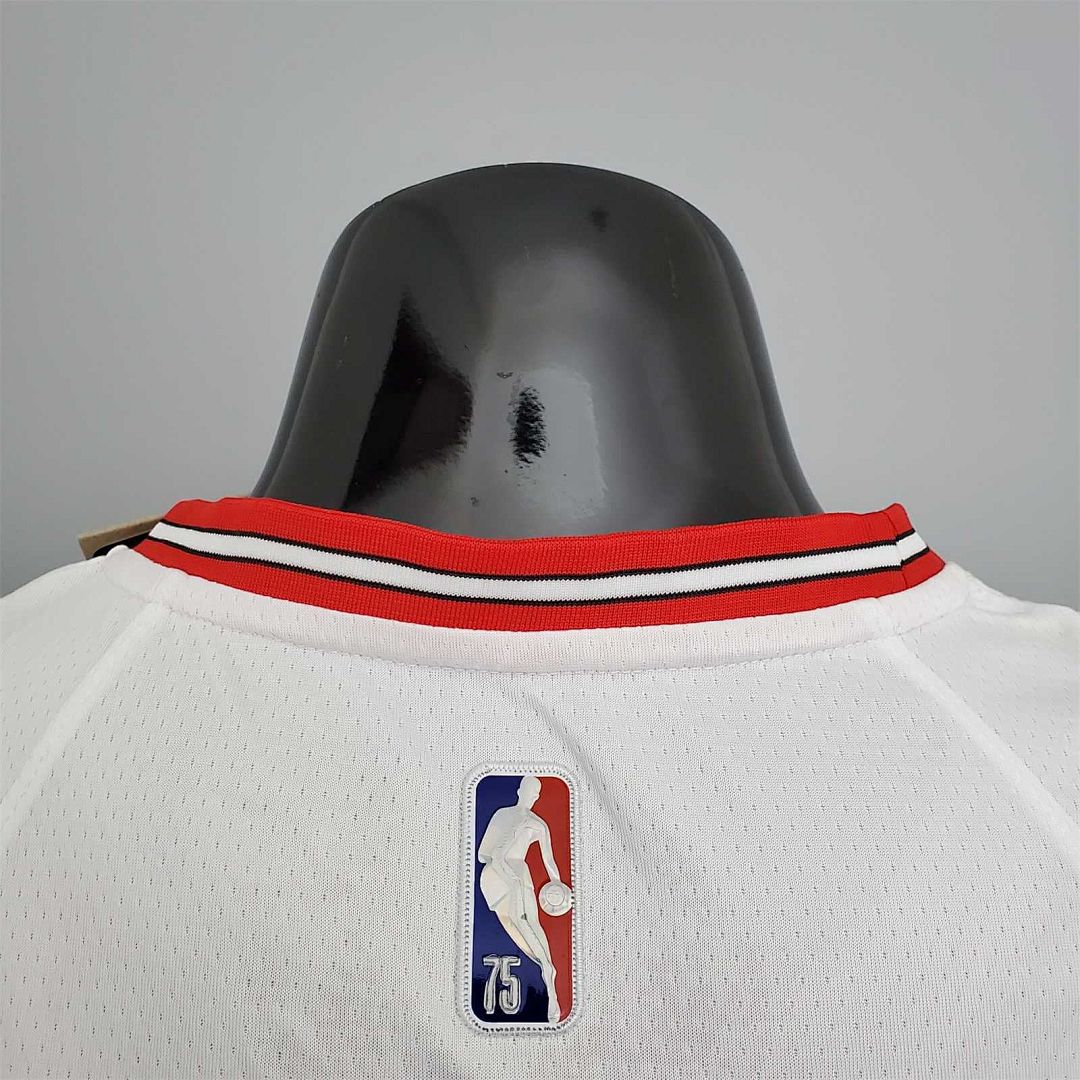 75th Anniversary Wade #3 Bulls White 7