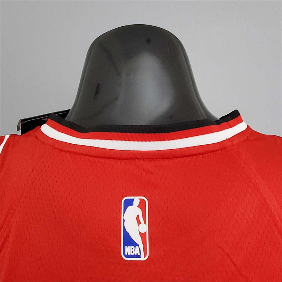 2022 Bulls Jordan #23 City Edition Red 3