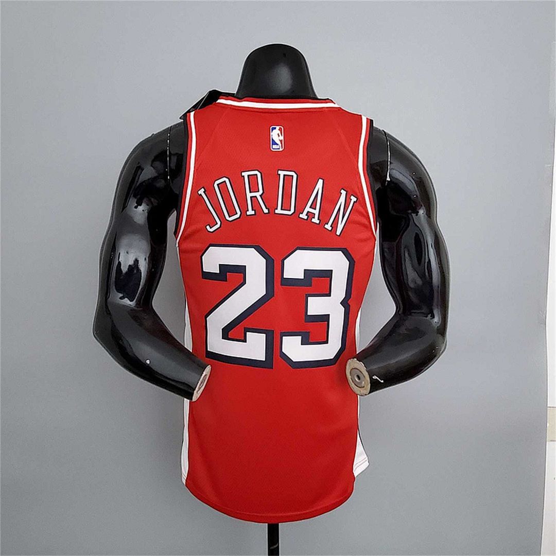 2022 Bulls Jordan #23 City Edition Red 4