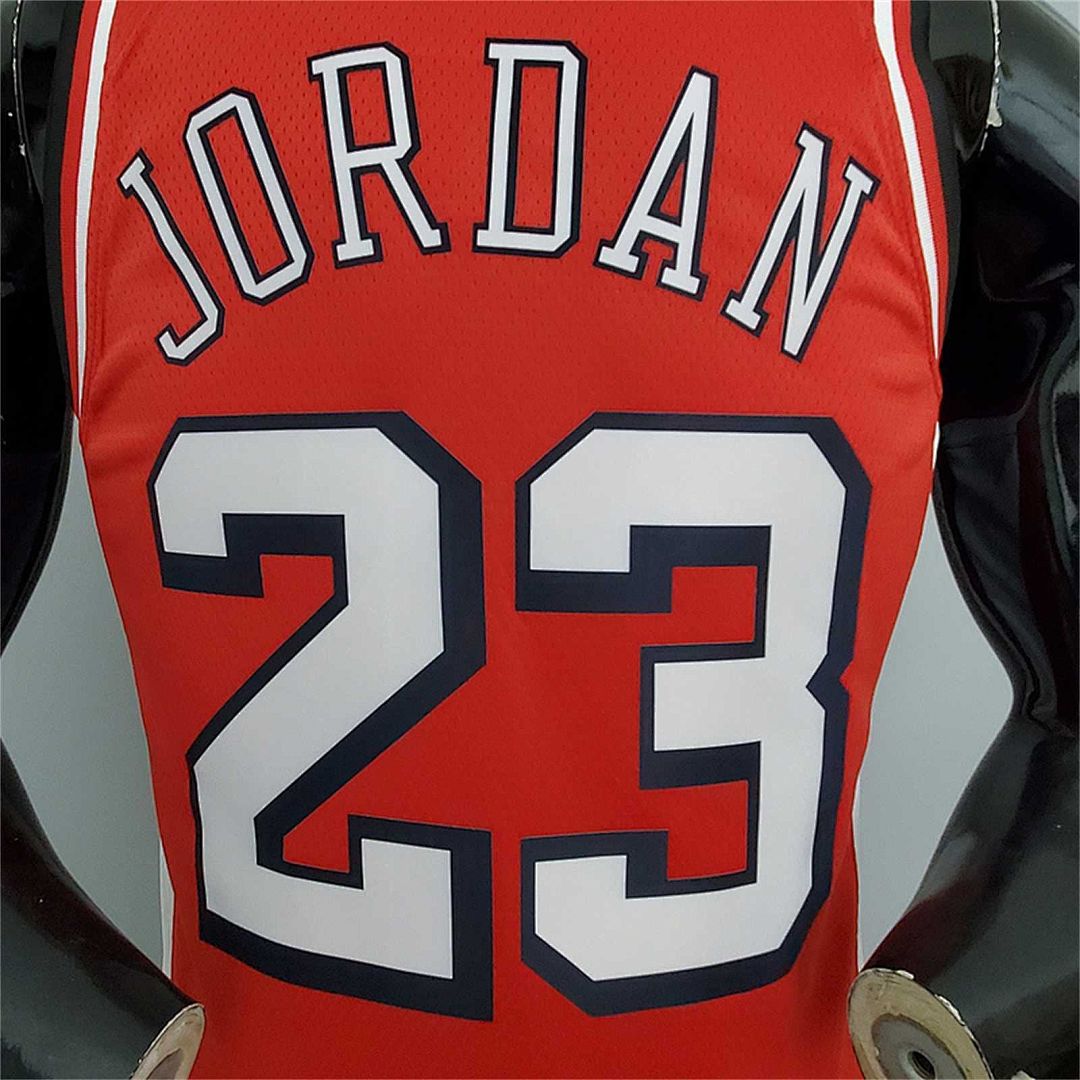 2022 Bulls Jordan #23 City Edition Red 5