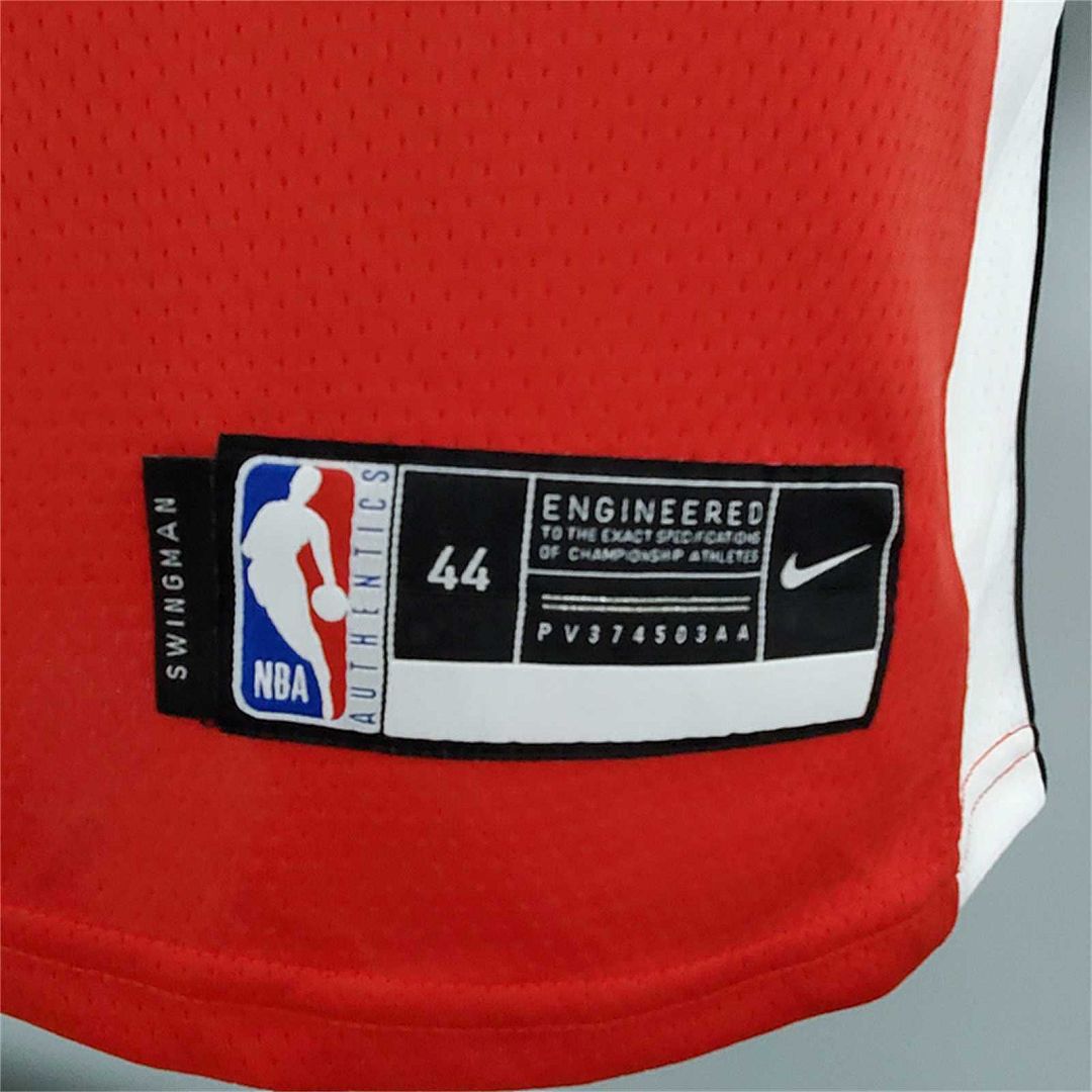 2022 Bulls Jordan #23 City Edition Red 8