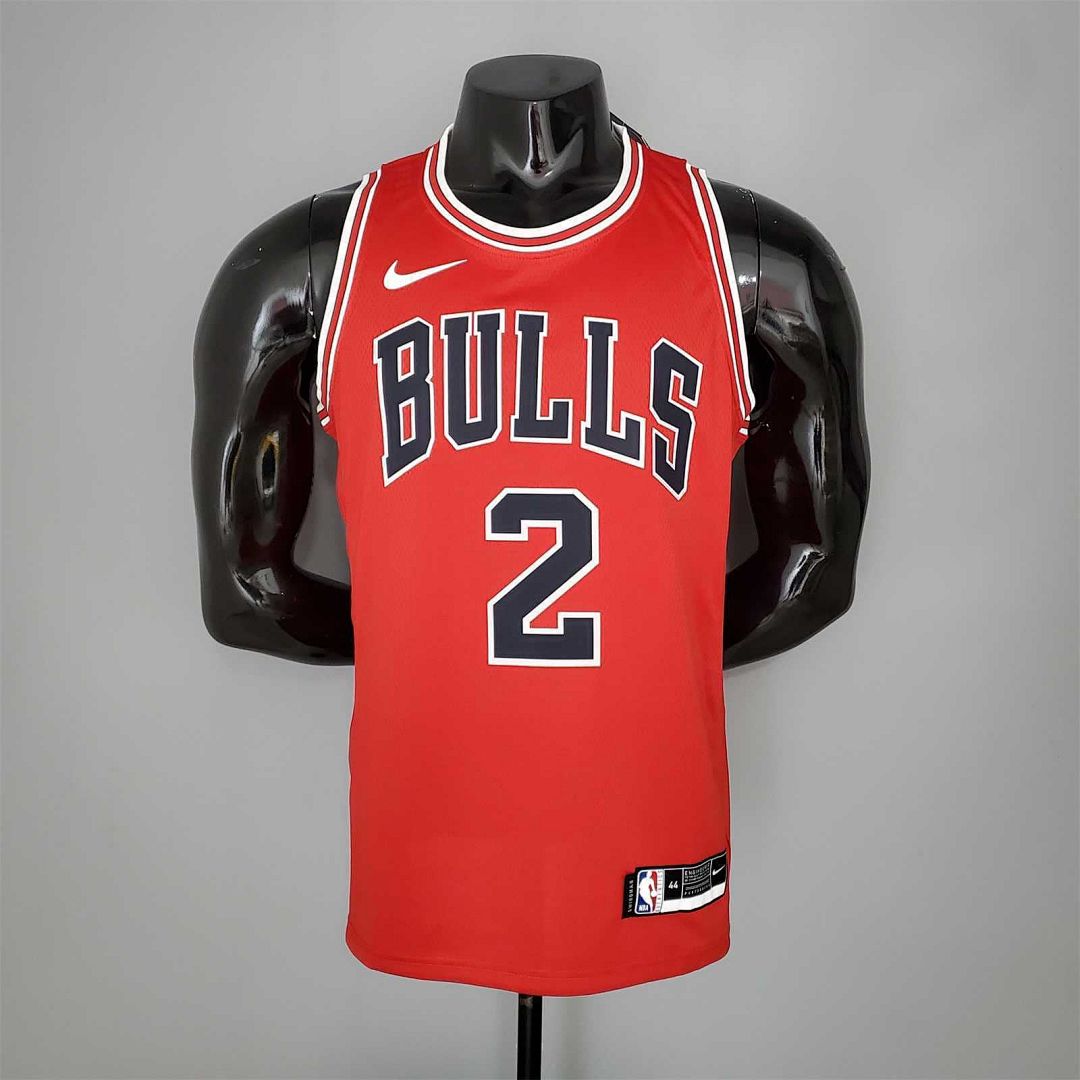 BALL#2 Chicago Bulls Red