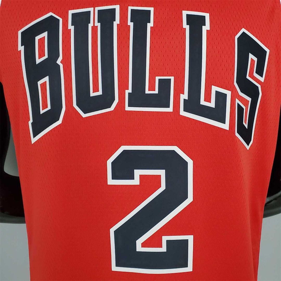 BALL#2 Chicago Bulls Red 3